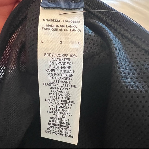 Nike Sport Bra Black Size: Large - Picture 3 of 6